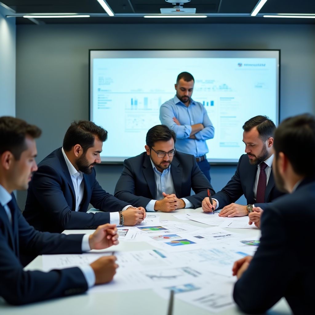 Equipo de InverArg en reunión estratégica