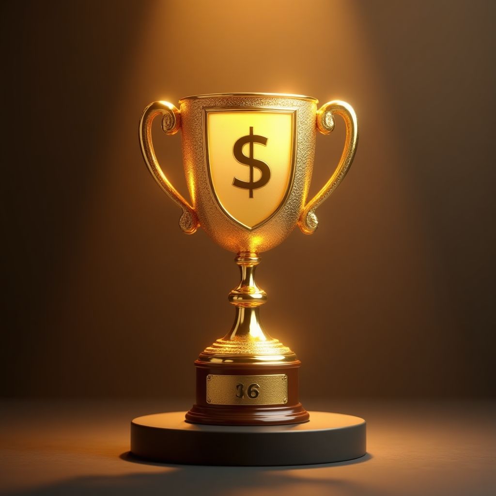 Icono de premio de inversión