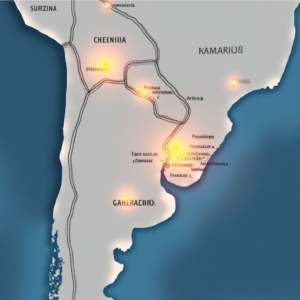 Icono de expansión geográfica